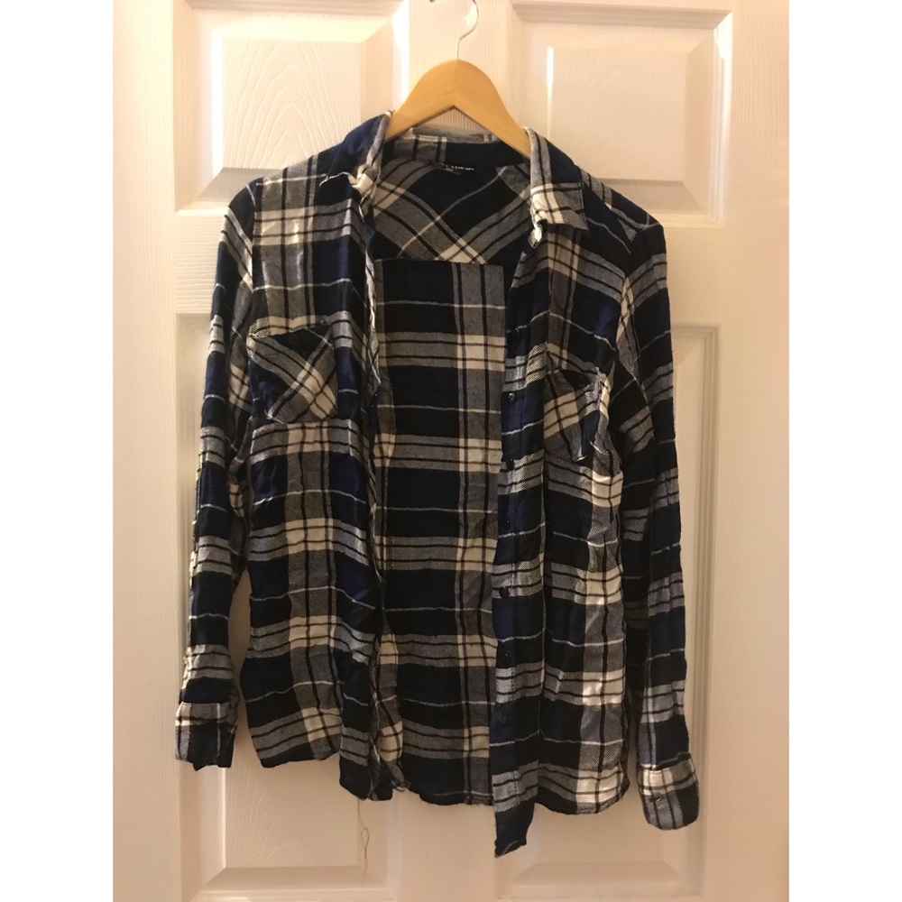 Blue flannel